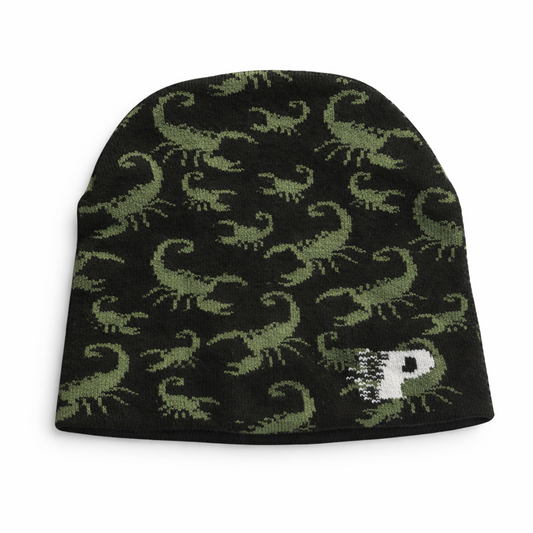 KIP Monogram Scorpion Toque